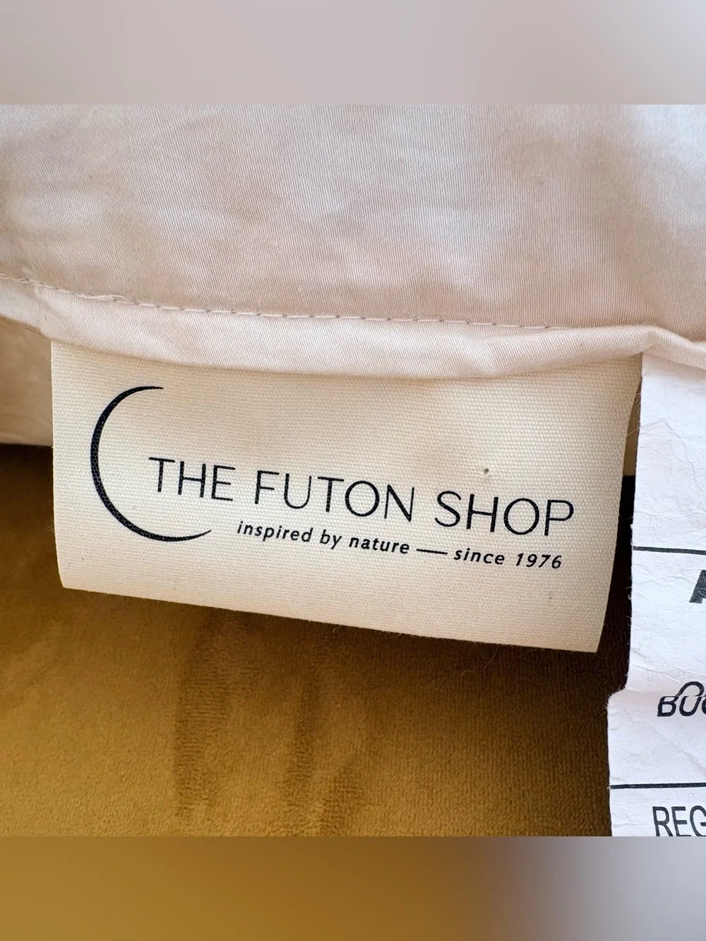 The Futon Shop Organic Cotton Buckwheat King Pillow 20x36 USA New In Case